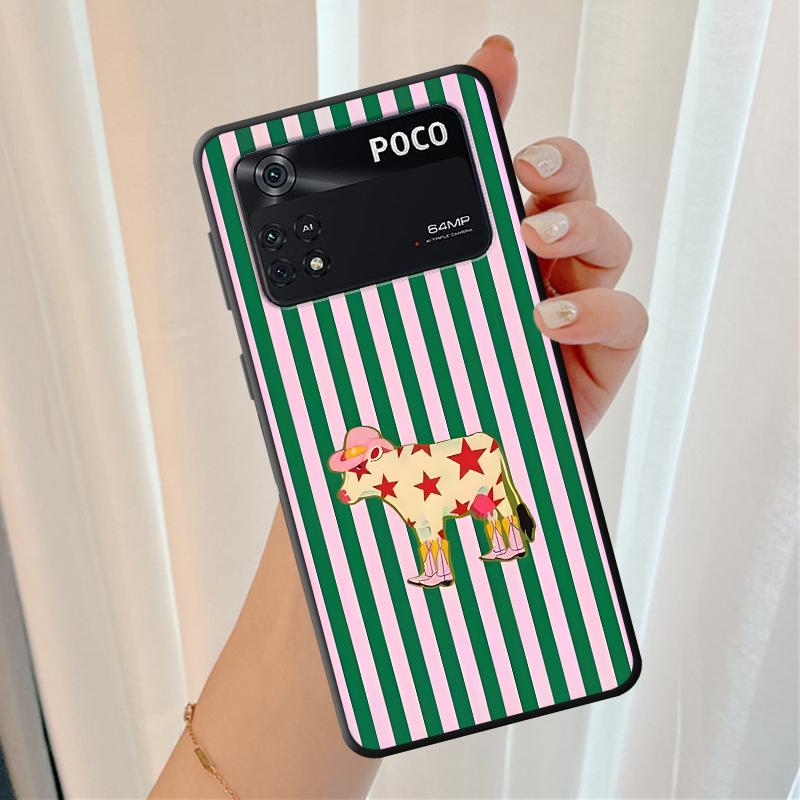 Чехол для Xiaomi Poco F8 C50 M5 X3 X4 X5 X7 Pro C61 C75 C71 F3 F1 M3 M4 M7 Pro Funda Чехол для телефона Креативные Мультяшные Животные