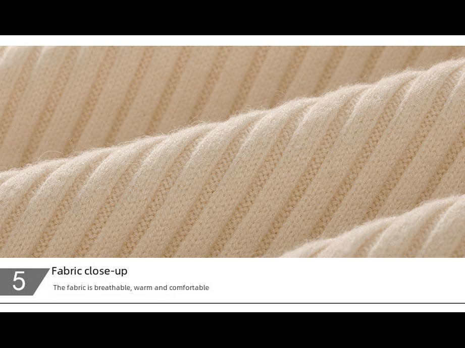 2024 Women's Early Autumn Long-Sleeve Sweater Dress Set: Loose Knit Cardigan and Wool Skirt