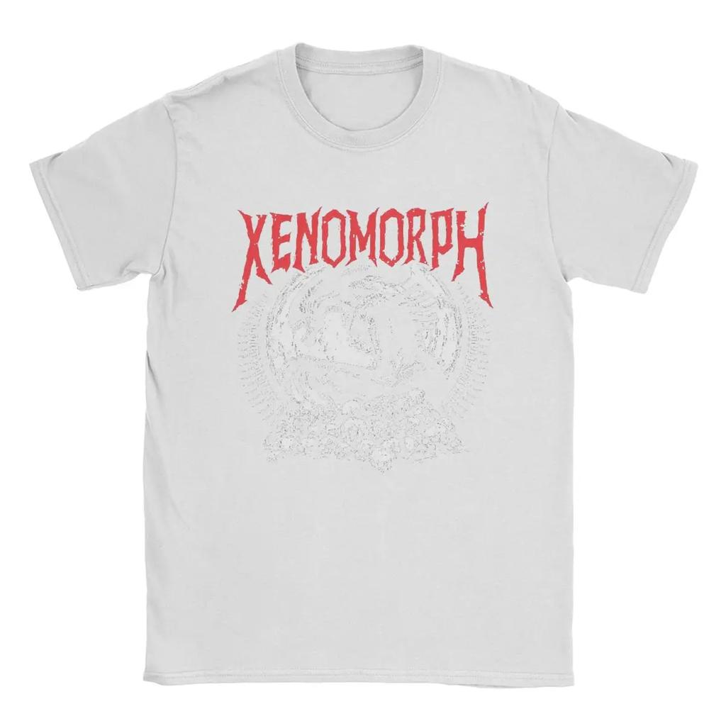 2026 Unisexs TShirt Death Metal Xenomorph Alien Movie Amazing Cotton Tee Shirt Short Sleeve T Shirt O Neck Clothing Summer