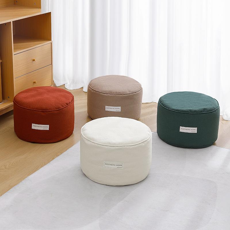 Home Decor Unstuffed Ottoman Cover Japanese Style Tatami Pouf Yoga Meditation Cushion Cover Floor Seat Futon Footstool Covers