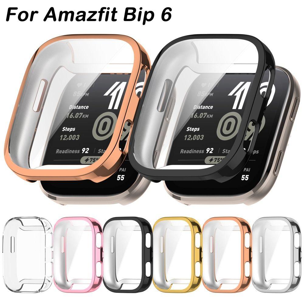Anti-scratch Screen Protector Full Protection Cover Shell for Amazfit Bip 6 Smart Watch Accessories