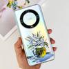 For Honor Magic 4 Lite Case ANY-LX1 ANY-LX2 ANY-LX3 Clear Cover Popular Flower Soft Silicone Funda For Honor Magic 5 6 Lite Para