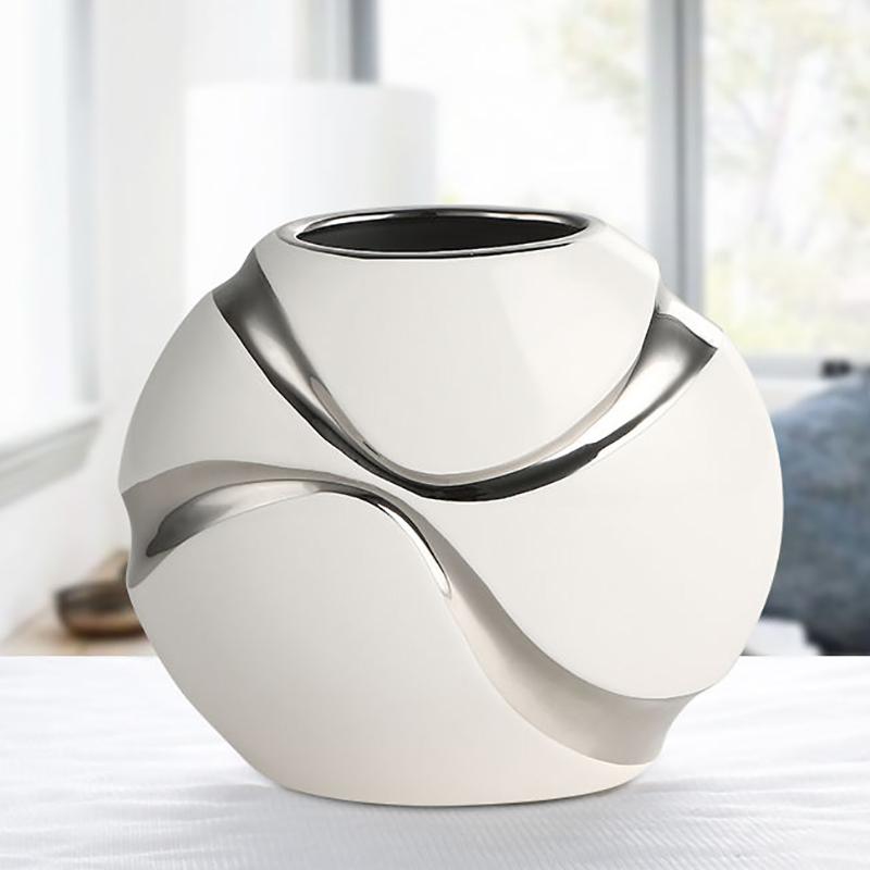 Ваза Керамическая ваза Украшение дома Цветочная композиция Скандинавская ваза