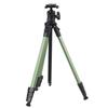 Гладкий алюминиевый штатив LEPTOS A294 Camper Green Edition Идеально подходит для беззеркальных камер Общая высота Стандартная совместимая свободная головка Одно толкающее открытие ножек