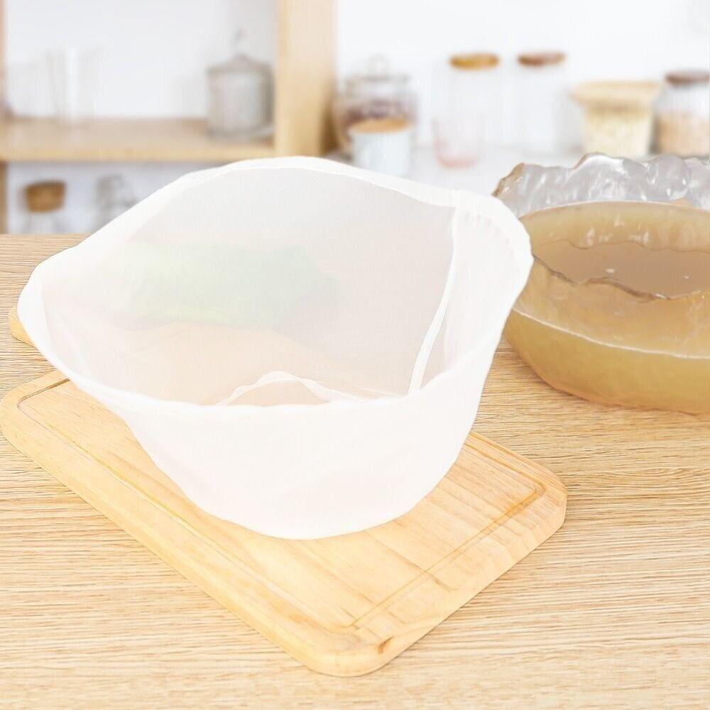 Bowl Shape Soy Milk Filter Bag Gauze Liquid Filter Home Soy Milk Strainer