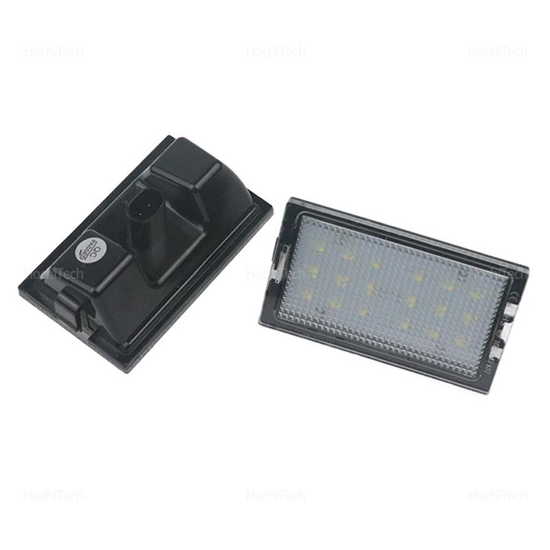 For Land Rover Discovery Series 3 4 Freelander 2 LR2 Range Rover Sport 2x Car Rear LED SMD License Number Plate Light Lamp