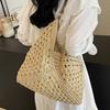 Bag Women'S Bag Spring Lazy Wind Empty Woven Bag Large Capacity Straw Bag Seaside Beach Bag