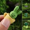 Fairy Garden Cactus Miniatures Cactus Flower Figurines Micro Ornaments Micro Landscape Figurine