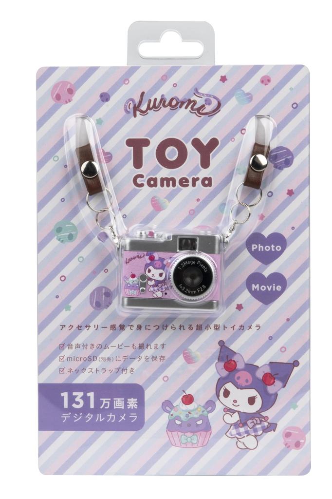 Kenko Digital Toy Sanrio Characters Sweets Photo and Video MicroSD Card 481080 Camera, Kuromi, 1.31 Megapixels, Recording, Slot,