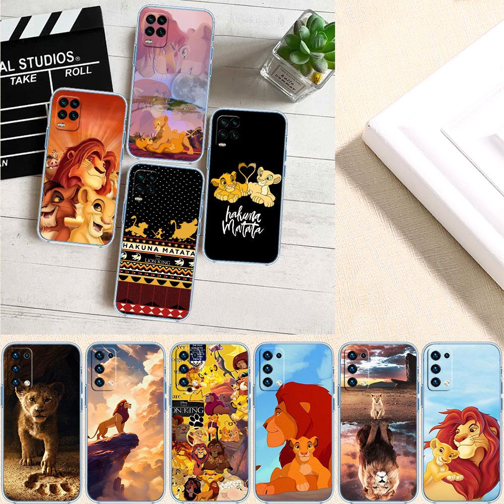 CJ75 Lion King Transparent Phone Case for LG K22 K30 K40 K40S K41 K42 K50 K50S K51 K51S K52 K61 K62 K71 K92 Q60 Q61 V40 V50 V60