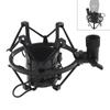Black/Silver Metal Microphone Shock Mount Shockproof Spider Mic Holder Clip  Live Broadcast