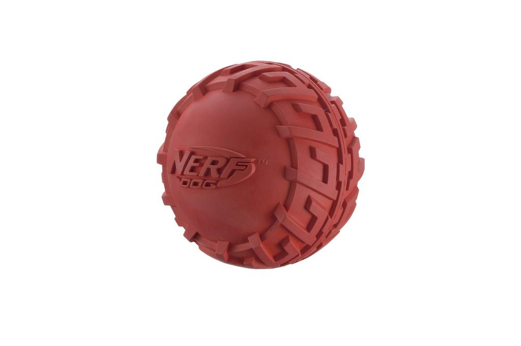 Richell Dog Toy Nerf Dog Tire Squeak Ball 3i for Dogs