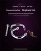 Openable Stainless Steel Handcuffs: Detachable Kinky Restraint Toy for Couples