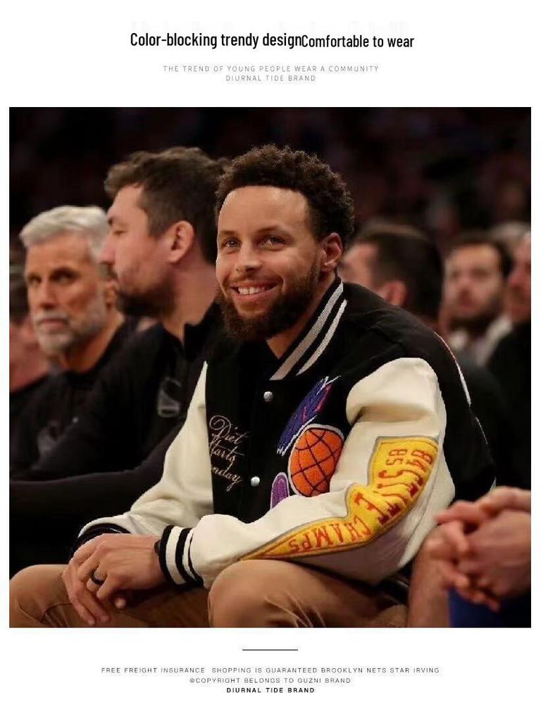 Кожаная бейсбольная куртка AC Milan с вышивкой, для тяжелых условий