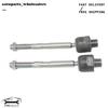 2X High Grade Zinc nickel alloy Front Inner Tie Rod End Kit For 2013-17 Accord