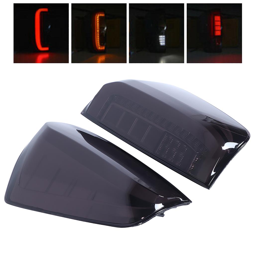 Светодиодные задние фонари в сборе, тонированный корпус, последовательный указатель поворота, подходят для Nissan Navara NP300 D23 16 20