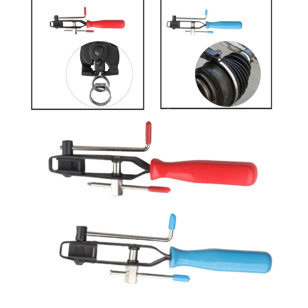 CV Joint Boot Clamp Banding Tool Easy To Use Wear Resistant Convenient Reliable Tightening Wrench for Car Repair Cooling System