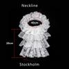 Elegant Lace Jabot Collar Detachable Ralph Collar  Stage Performance Costume Accessory
