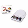 Basic Home Digital LCD Kitchen Scale 7 Kg White (23 X 16 X 3.6 Cm)