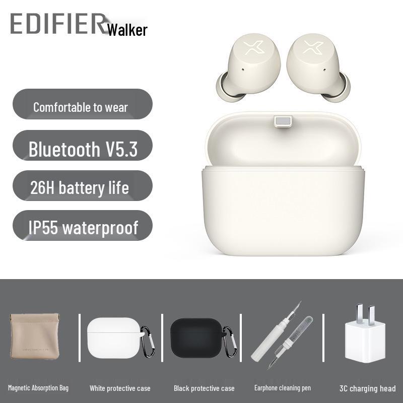 Полностью беспроводные наушники Edifier X3 AIR с шумоподавлением Bluetooth - Водонепроницаемые, для игр и спорта.