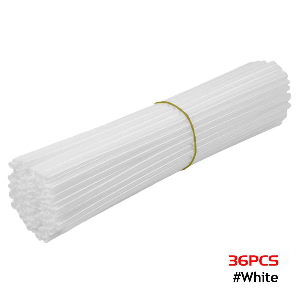 36 шт. защитные обертывания для колес мотоцикла со спицами, ободья, накладки на кожу, чехлы для труб для мотокросса, велосипеда, крутые аксессуары 12