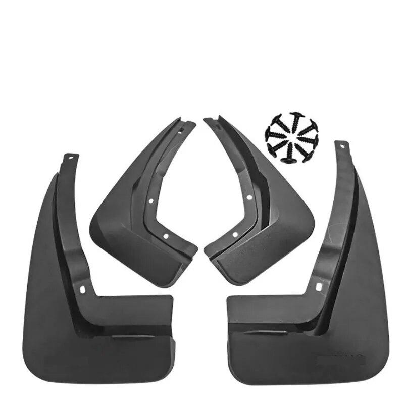 4pcs Molded Car Mudguards Fender Front Rear Mud Flaps For Jaguar XF XFL 2009-2016 Mudflaps Splash Guards