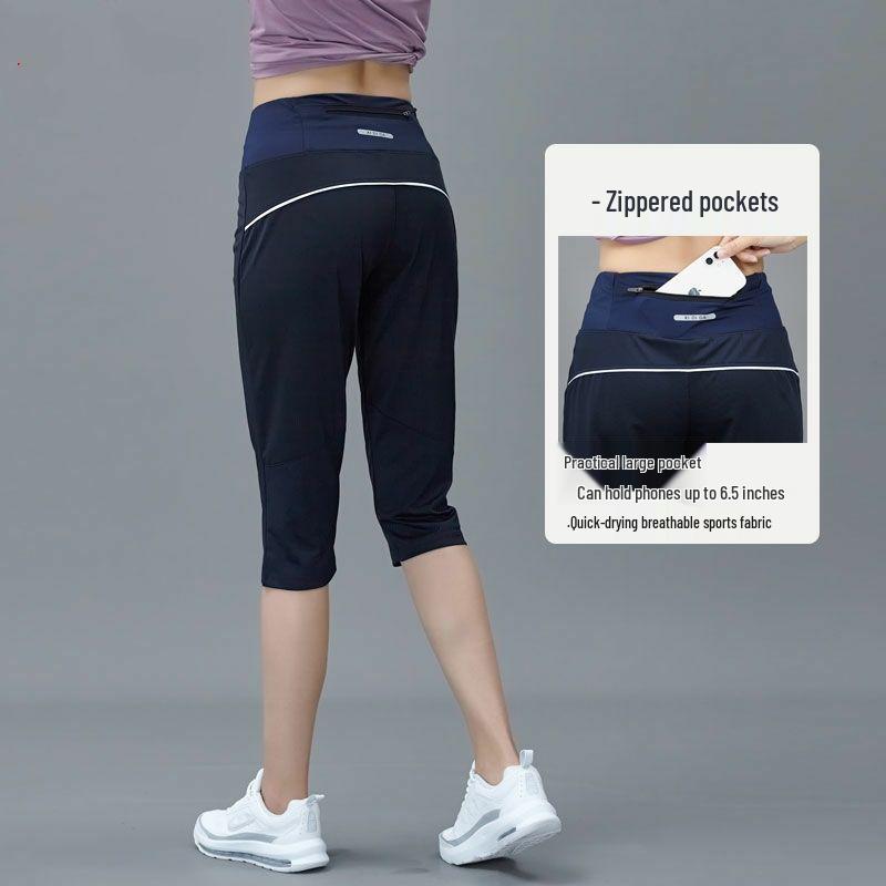 Quick-Drying Fitness Shorts: Breathable, Slimming, Plus Size Yoga & Running Pants for Summer