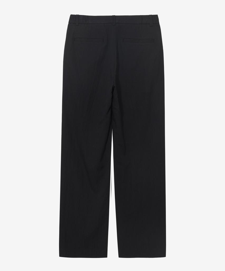 MINDBRIDGE [Couture] Wide Ribbed Elastic Waist Pants - 2 Colors