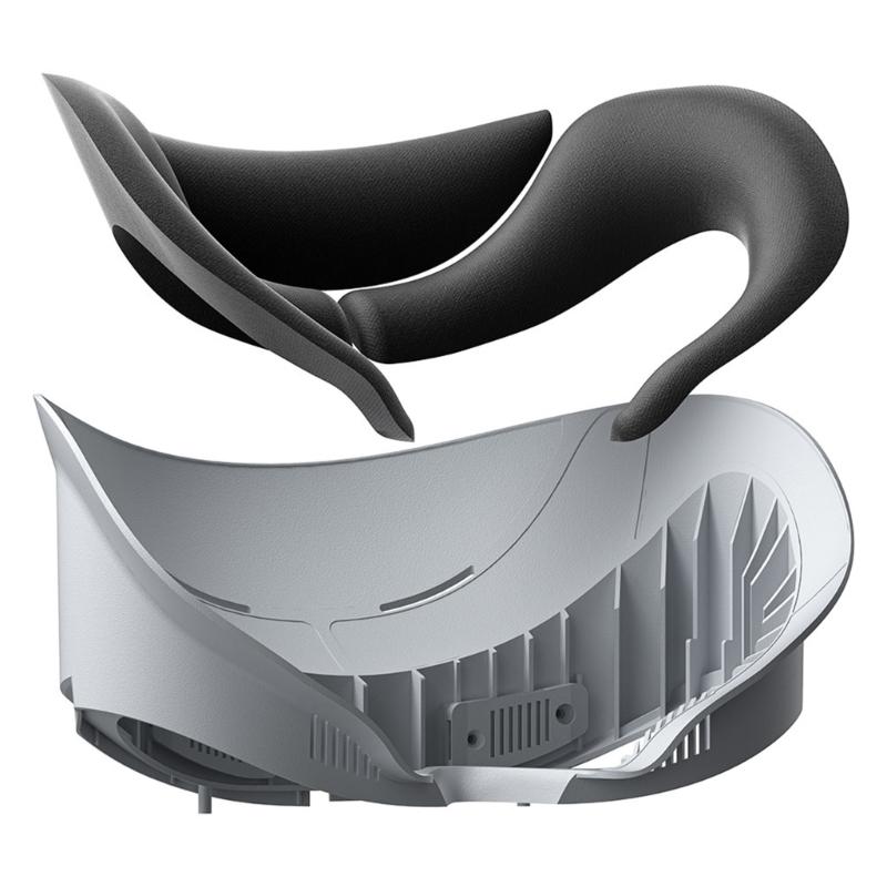 Светонепроницаемые лицевые накладки-интерфейсы для VR-гарнитуры Pico 4, накладки из ледяной ткани/полиуретана, рамка, лицевые накладки, аксессуар