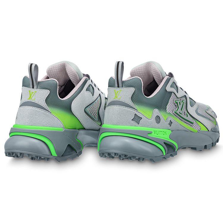 Louis Vuitton Кроссовки Runner Tatic Sneakers 'Серый Неоновый Зеленый' 1ABLZ5