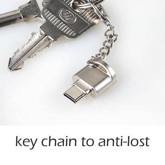 Устройство считывания карт Удобное мини-устройство для чтения карт из цинкового сплава с высокой скоростью для офиса