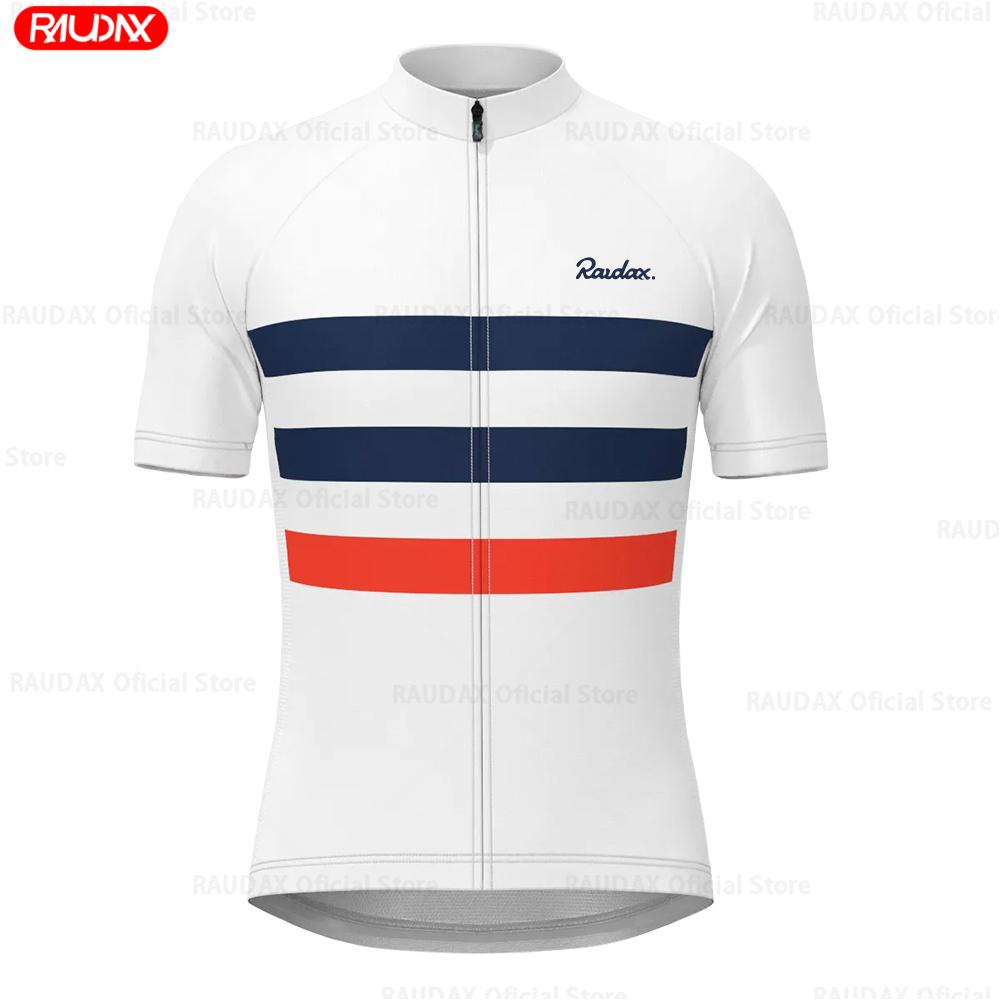 RAUDAX Cycling Jersey Set 2025 Summer Short Sleeves Quick-dry Men's Cycling Clothing MTB Bike Wear Roupa De Ciclismo Masculino