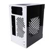 Small PC Case 360 Degree Open Hollow Cooling Desktop Computer Case Acrylic 292x220x165mm