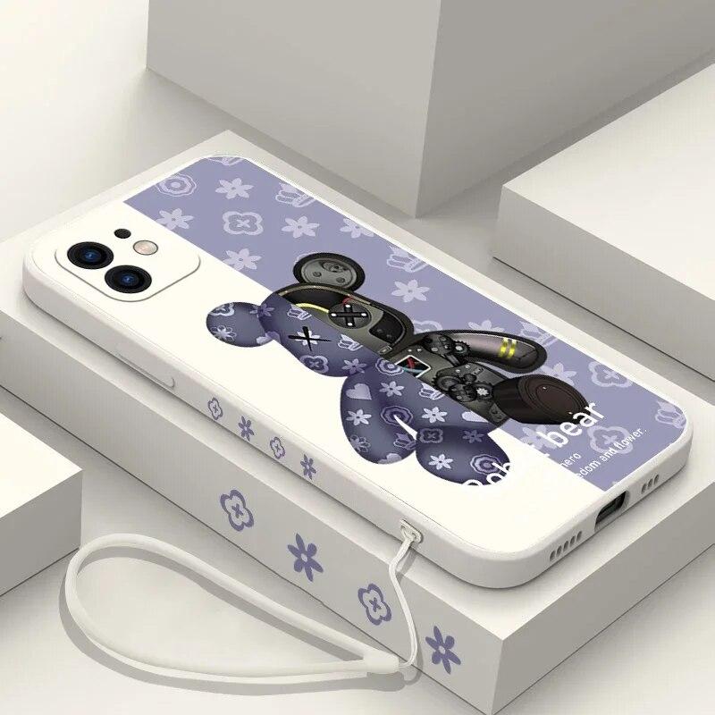 Мягкий модный телефон для Iphone Plus Pro Mini Max 11 12 7 6s 14X13 XR XS 6 8, прямой мягкий чехол из ТПУ