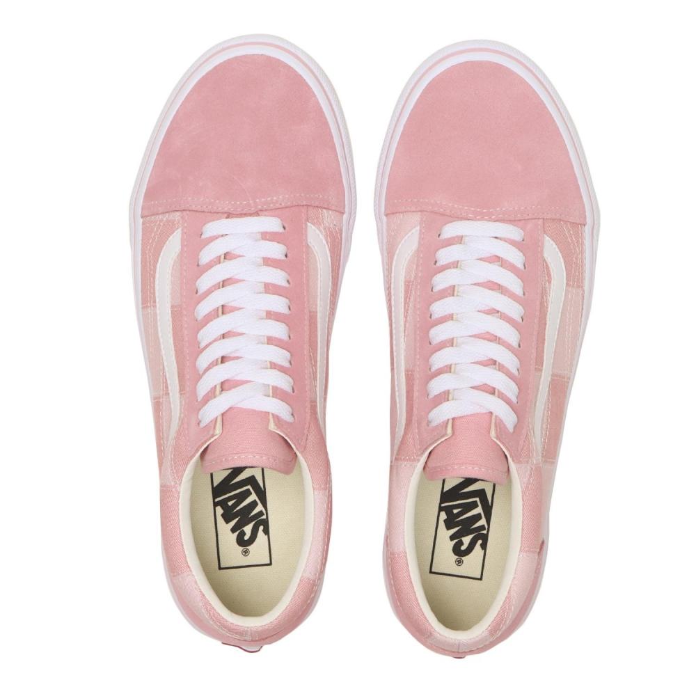 Vans Old School Pink White V36cf Ox.p.w Pink White