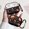 Чехол с цветочным узором для Airpods 3 1 Pro3 Pro2 2 Pro 4 Чехлы для наушников Обложка