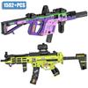 Конструктор Военный MP5 Kriss Vector Автомат Мини-размер Строительные блоки DIY Оружие Микро-кирпичи Игрушка Ребенок Мальчик Подарок на День Рождения