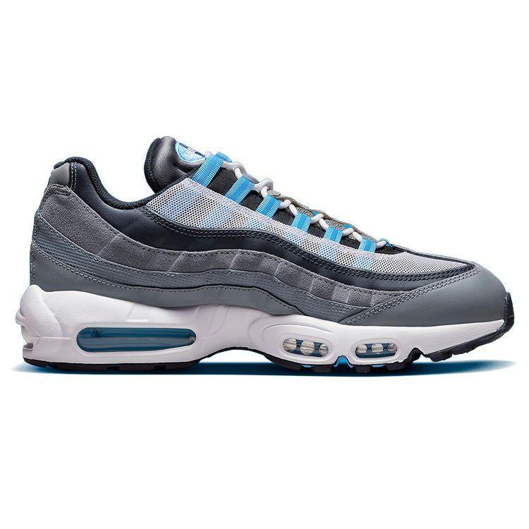 Nike Air Max 95 Cool Grey University Blue Мужские кроссовки Темно-обсидиановый белый DM0011-003