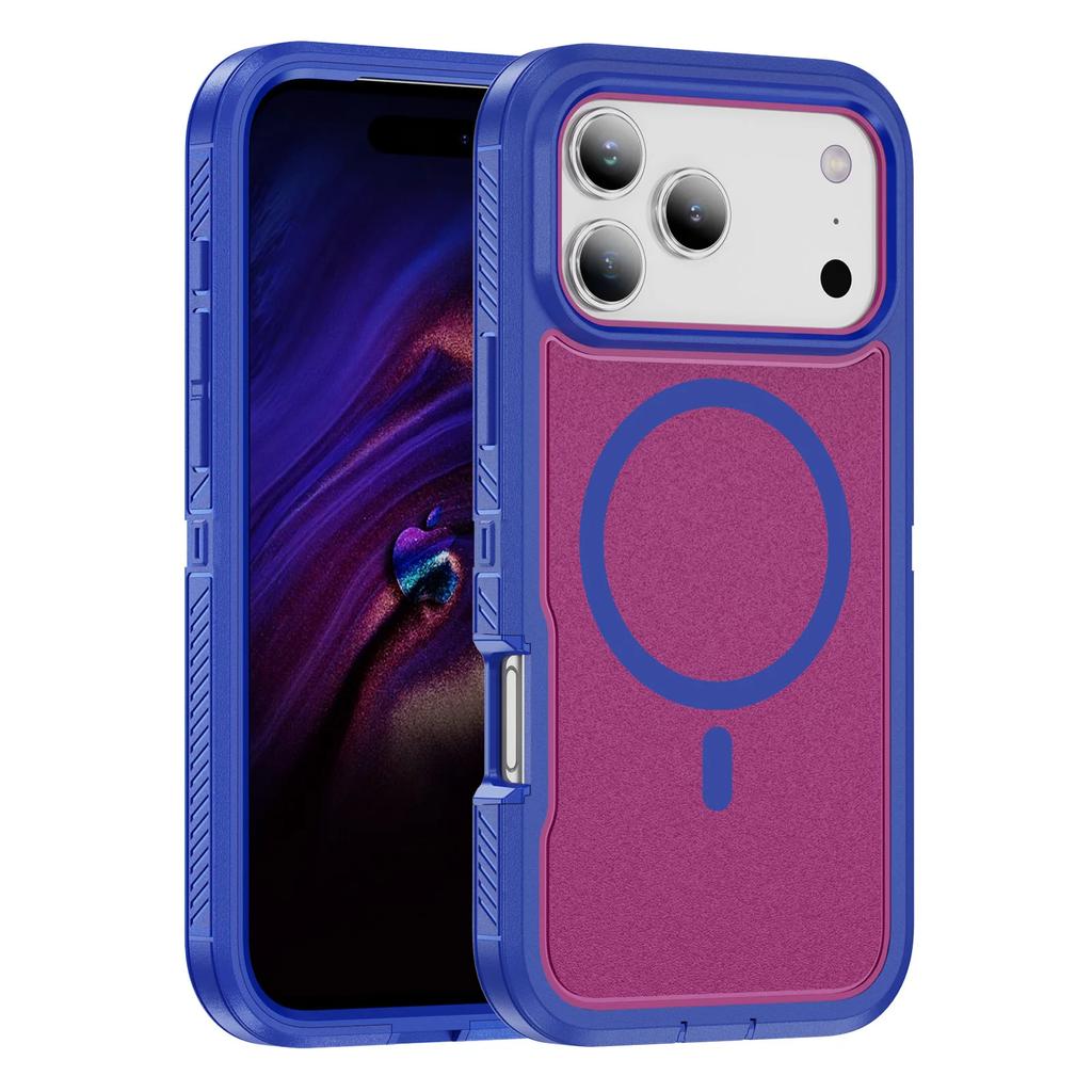 Противоскользящий чехол Ott Armor Box Defender XT Series с покрытием Soft-Touch, магнитный чехол для оригинального iPhone 17 Pro Max 16 15 14 13 12, защитный чехол от падения, для зарядки