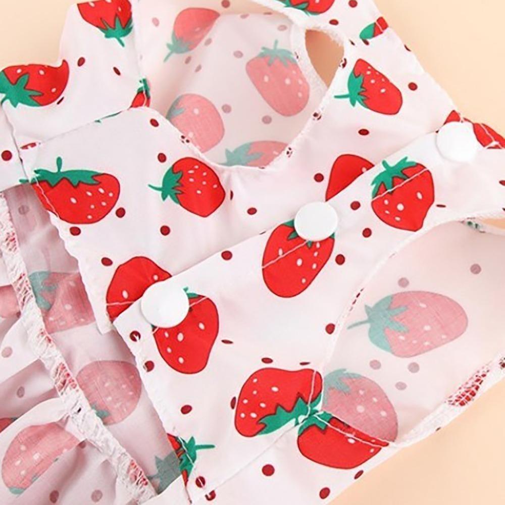 Thin Pet Skirt Lightweight Cat Apparel Skin-friendly Dog Dress Daily Wear