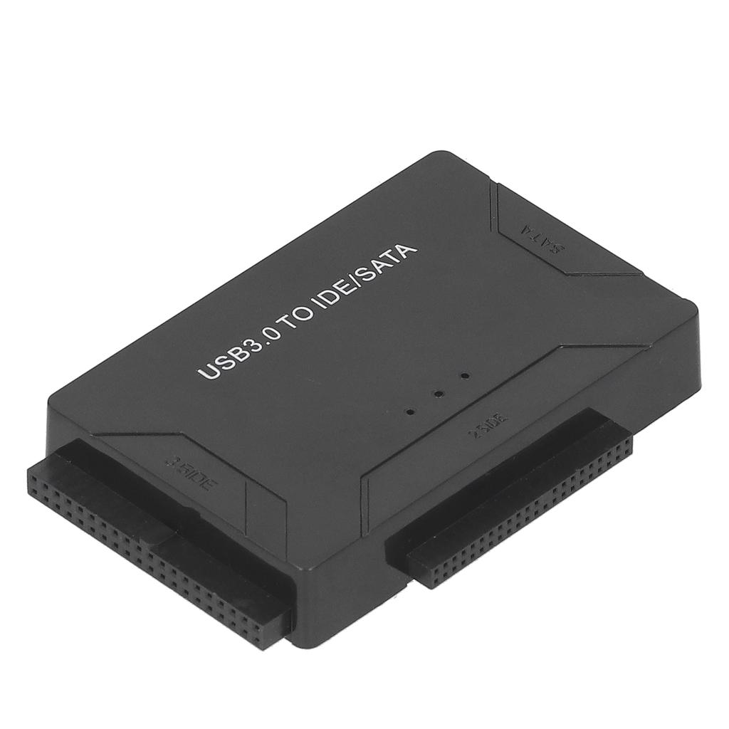 USB 3.0 to IDE SATA Converter External Hard Disk Drive Adapter Kit 2.5in/3.5in Cable 100‑240VEU Plug