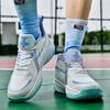 Glow-in-the-dark Combat Basketball Shoes Male Shock-absorbing Rebound Guard New Student Youth Non-slip Sneakers