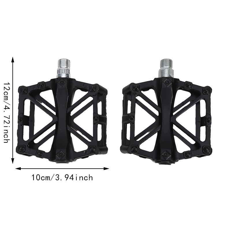 1 пара велосипедных педалей с герметичным подшипником, нескользящая педаль для горного шоссейного велосипеда, алюминиевая сплавная платформа для педалей