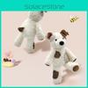 Dalmatian Plush Toy Scarf Spotted Dog Stuffed Animal Doll Birthday 40cm Gift