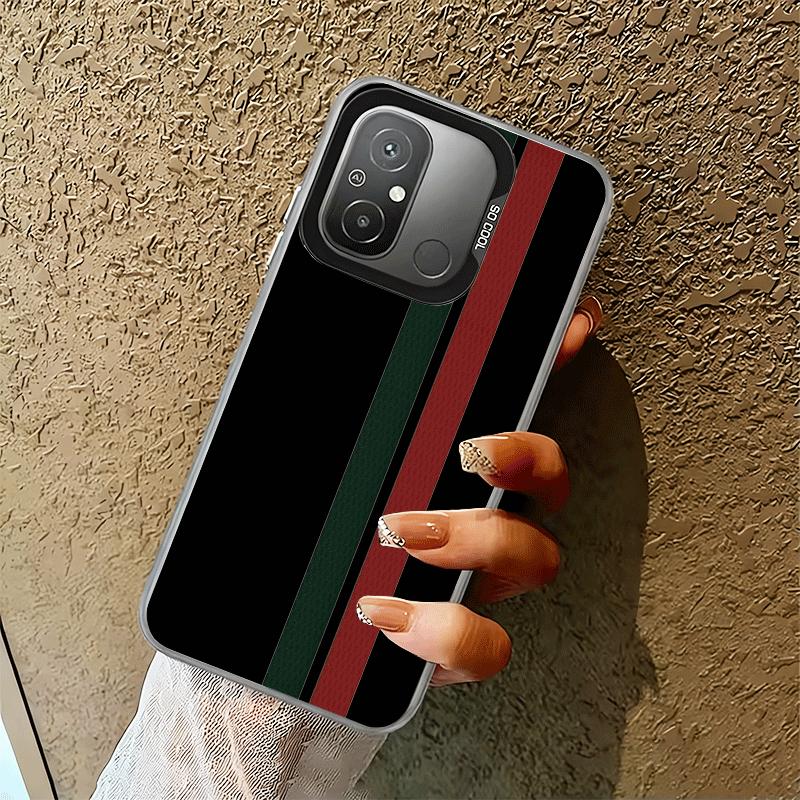 Роскошная Спортивная Линия Cool Stripe Мягкий Чехол для Телефона для Xiaomi Redmi 15C 15 14C 13C 12C Poco X5 X6 X7 Pro X3 F8 F7 Ultra M8 13 12 Cov