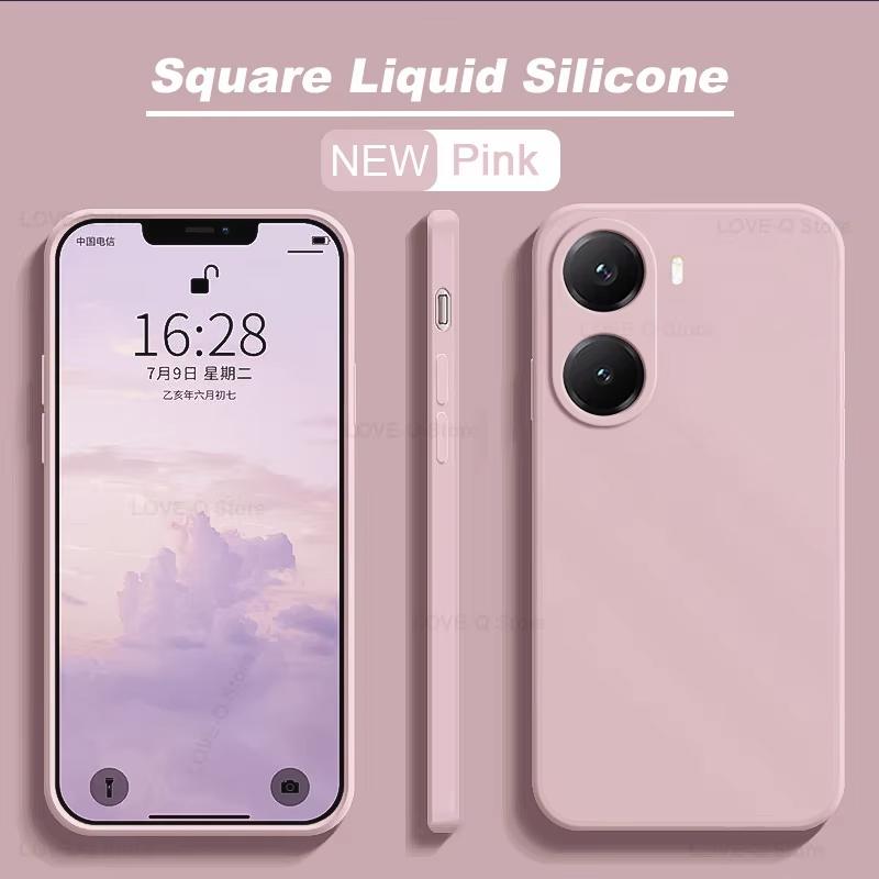 Чехол для Poco X7 X8 Pro Max, чехол для телефона из жидкого силикона, противоударный чехол для Xiaomi Poco X7 X8 Pro Poco F8, сверхмягкая TPU крышка