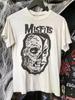 Misfits Рок-группа Футболка с коротким рукавом Белая Хлопковая Унисекс S-5XL KH13537 Унисекс Футболка