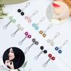 12Pcs Anti Slip Shawl Headscarf Hijab Clips Scarf Pin Pearl Clip Brooch