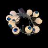 Halloween Eyeball Led String Lights Indoor Atmosphere Christmas Decoration Room Battery Lights Outdoor Waterproof Outdoor