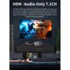 8k HDMI2.0b Audio Extractor 2 In 1 Out Switcher eARC Splitter 7.1CH DSTHD AUX Coaxial Optical DAC Decoding CEC HDCP